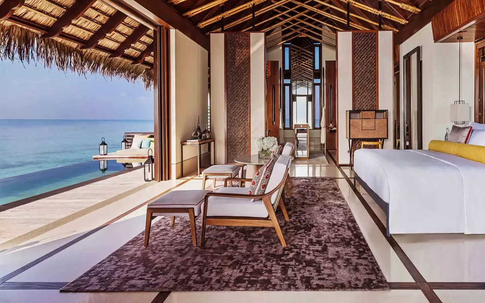 Water Villa with Pool · One bedroom · 82 sqm interior
